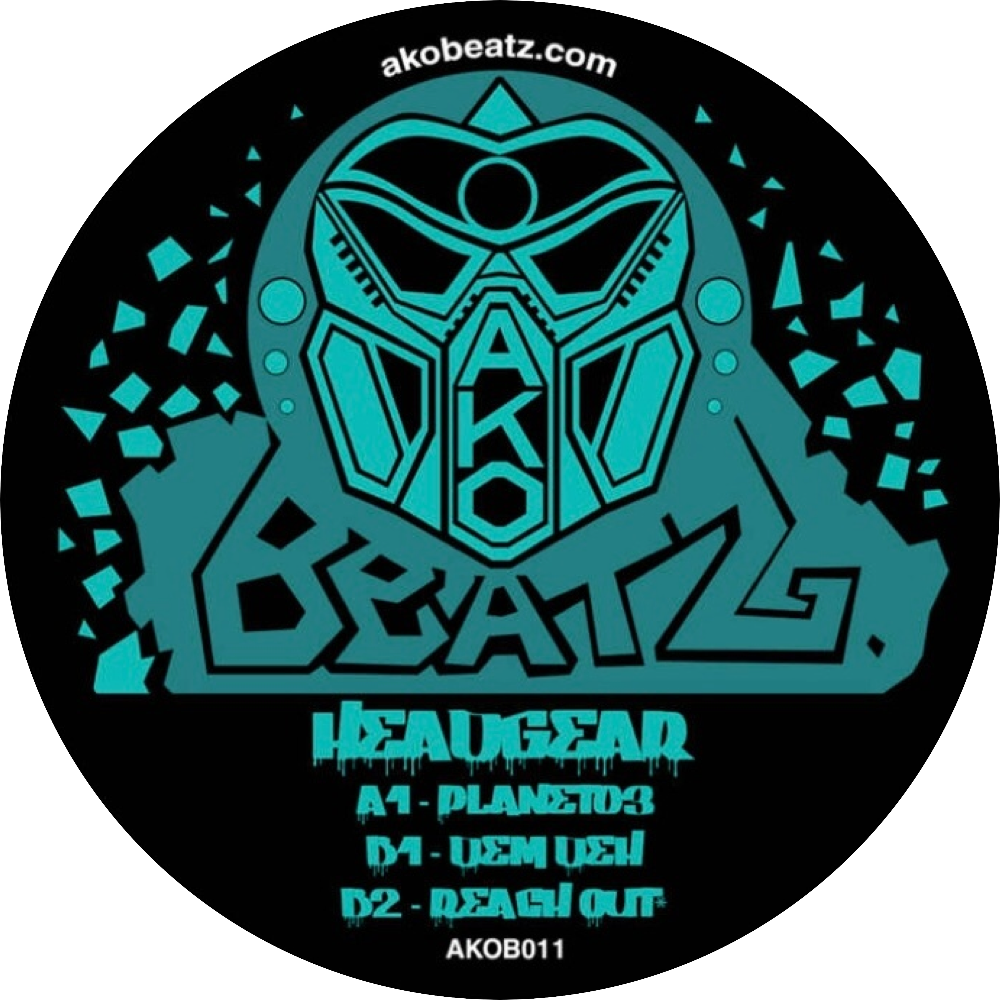 AKO BEATZ PRESENT: HEADGEAR 3 TRACK EP (AKOB011) DIGITAL