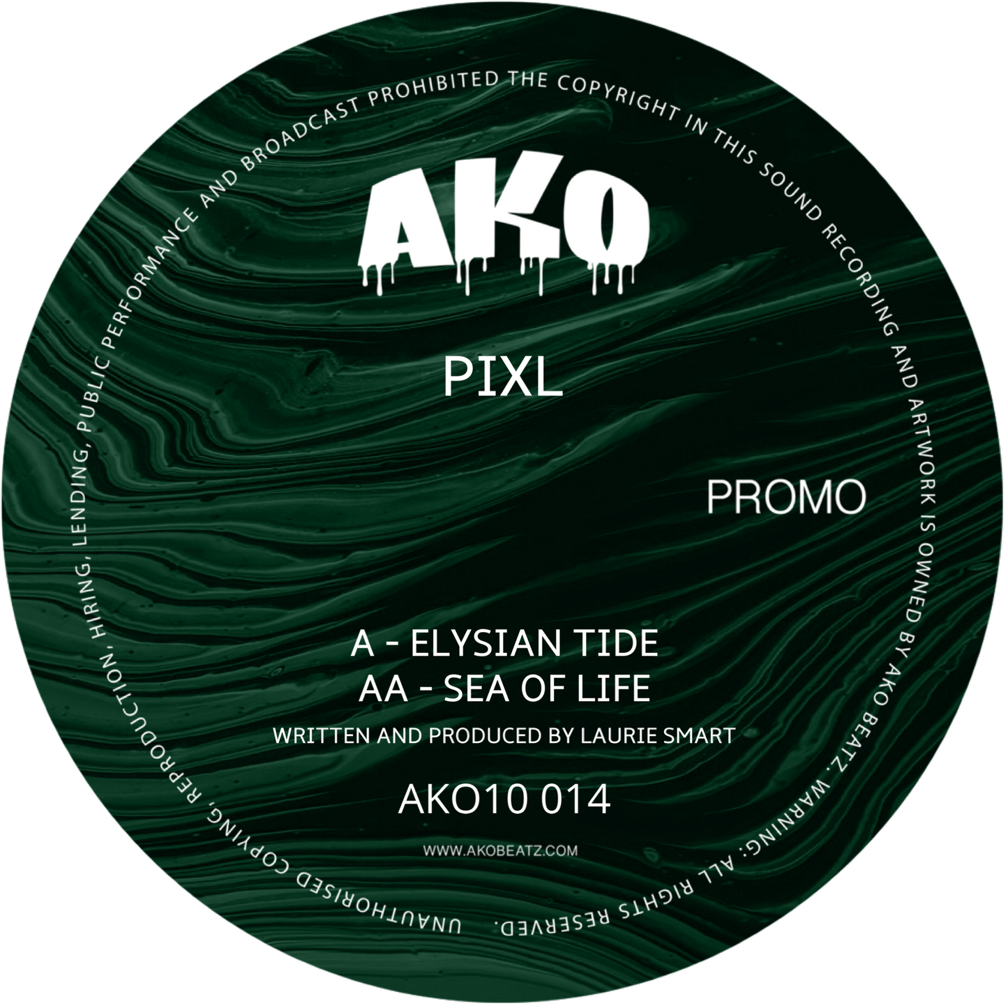 AKO10 SERIES PRESENTS: PIXL - ELYSIAN TIDE / SEA OF LIFE (AKO10014) DIGITAL
