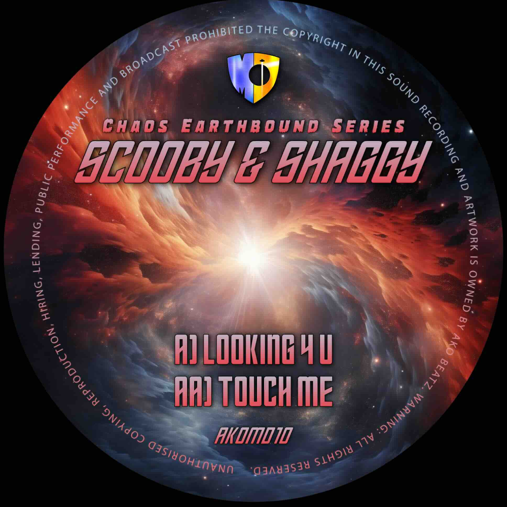 AKOMD 010: SCOOBY & SHAGGY - LOOKING 4 U / TOUCH ME - CLEAR VINYL