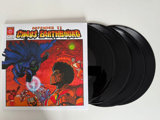 AKO PRESENTS… DEFENDER II CHAOS EARTHBOUND – 4X VINYL (AKOMDLP001)