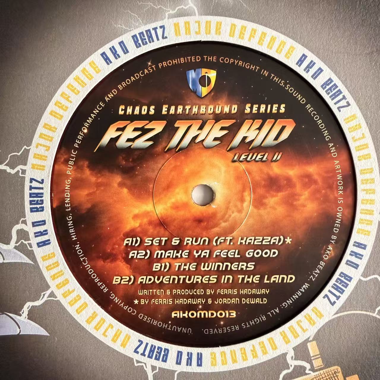 AKOMD 013: FEZ THE KID – LEVEL II – SPECIAL VINYL