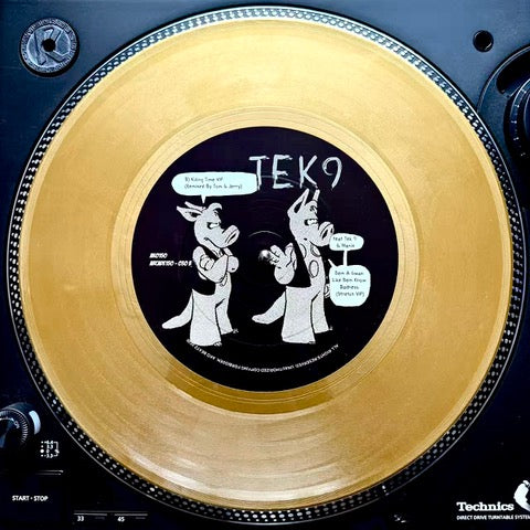 AKO150 ARCADE 030 - TEK 9 - DEM MASH UP (STRETCH VIP) / KILLING TIME (TOM AND JERRY REMIX) - GOLD VINYL