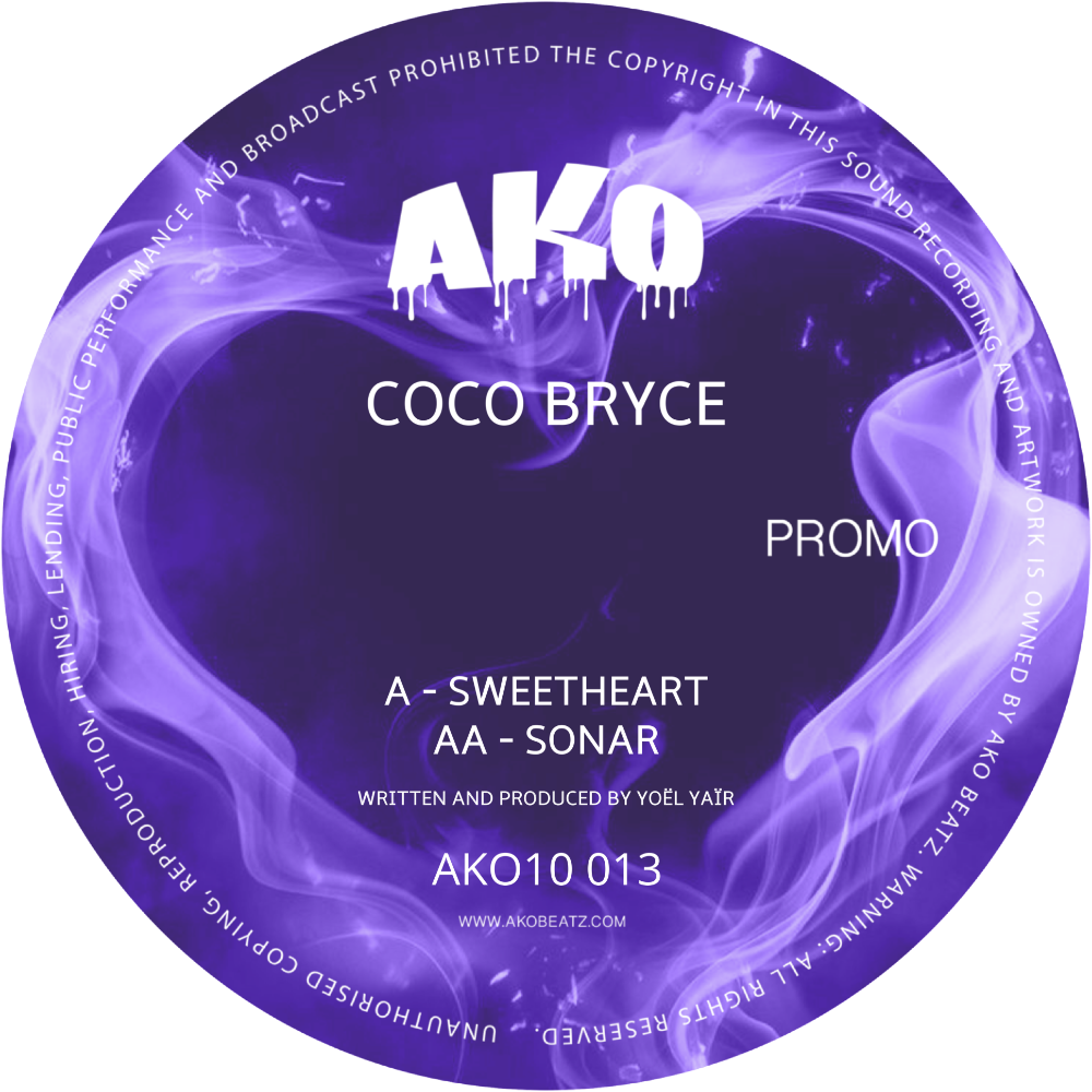 AKO10 SERIES PRESENTS: COCO BRYCE - SWEETHEART / SONAR (AKO10013) DIGITAL