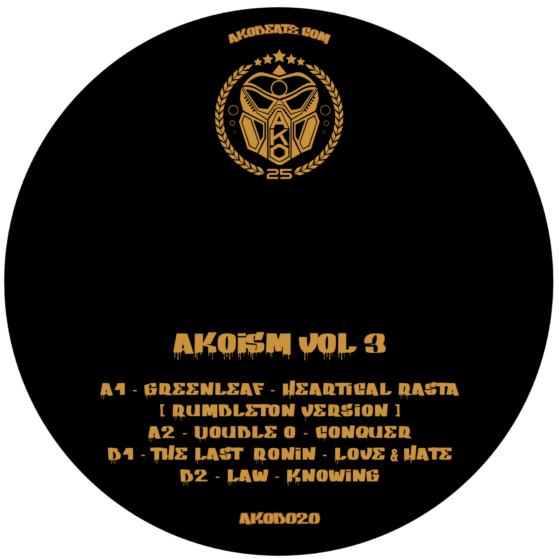 AKO BEATZ PRESENT: AKOism VOLUME 3 (AKOB020) DIGITAL