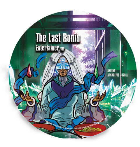 AKO150 ARCADE 028 – THE LAST RONIN / WATERPROOF – ENTERTAINER VIP / THE WAY I FEEL - BLACK VINYL
