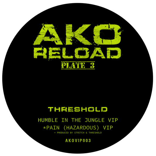 AKO RELOAD PRESENTS: PLATE 3 - THRESHOLD (AKOVIP003) DIGITAL