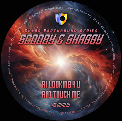 AKOMD 010: SCOOBY & SHAGGY - LOOKING 4 U / TOUCH ME - ORANGE VINYL
