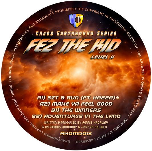 AKOMD 013: FEZ THE KID – LEVEL II – SPECIAL VINYL