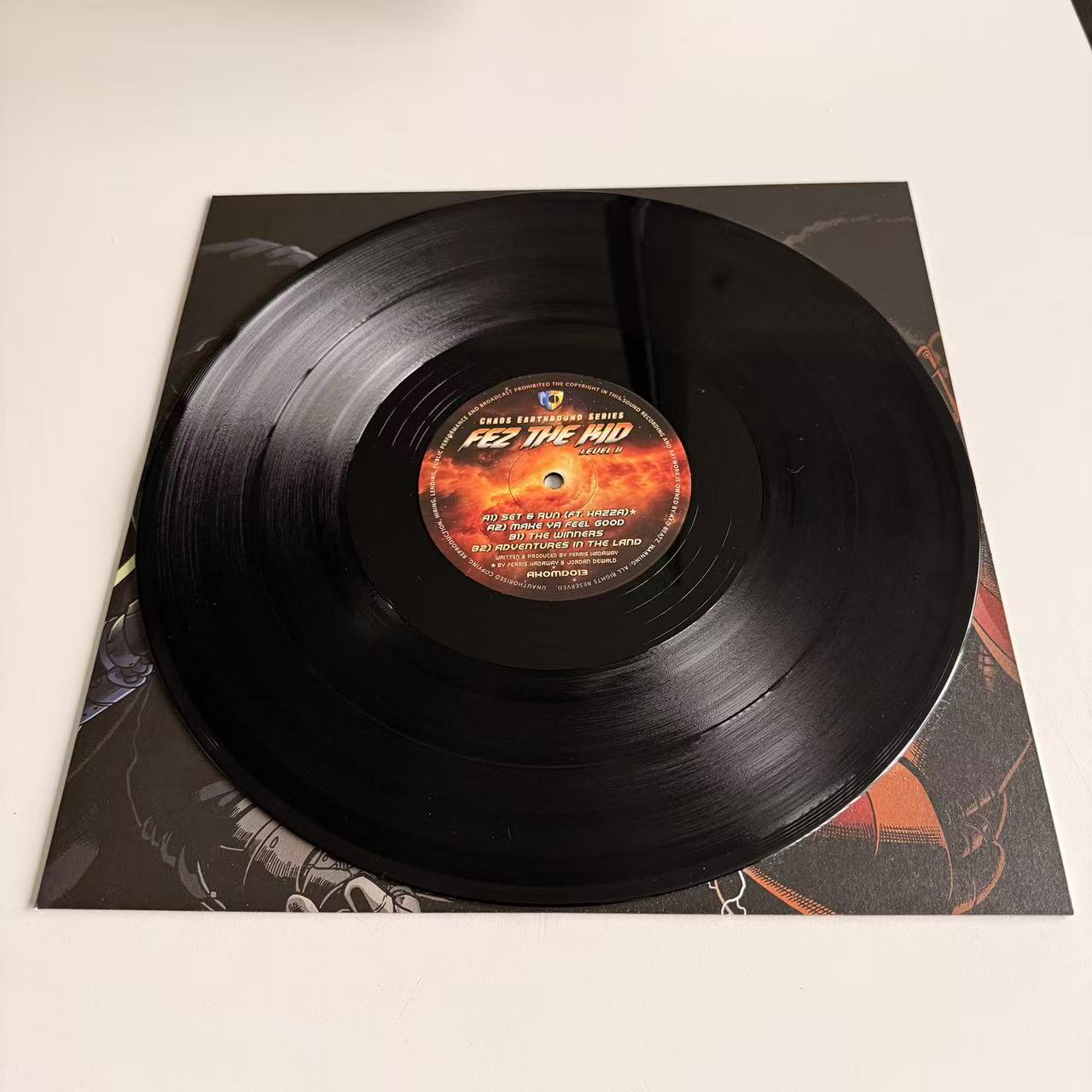AKOMD 013: FEZ THE KID – LEVEL II – BLACK VINYL