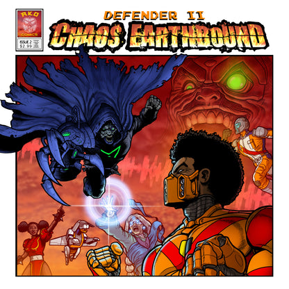 AKO PRESENTS… DEFENDER II CHAOS EARTHBOUND – 4X VINYL (AKOMDLP001)