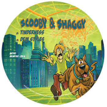 AKO150 ARCADE 031 - SCOOBY & SHAGGY - TINDERNESS / DEM STYLE - GREEN VINYL