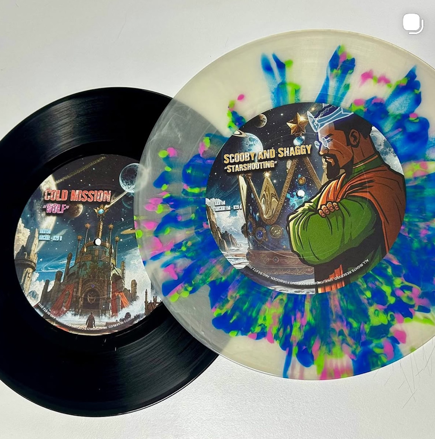 AKO150 ARCADE 029 - SCOOBY & SHAGGY / COLD MISSION - STARSHOOTING / WOLF - SPECIAL