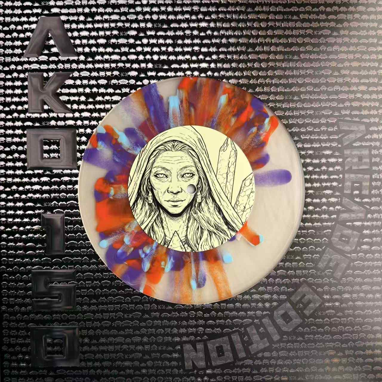 AKO150 ARCADE 028 - THE LAST RONIN / WATERPROOF - TEST PRESS - 2026 LIMITED EDITION GLOW IN THE DARK - Image 3